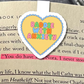 Baddie with Anxiety Magnetic Bookmark