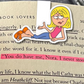 Nostalgic Cartoon Girly Magnetic Bookmark