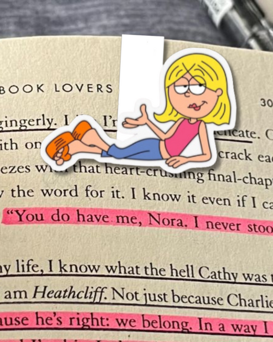 Nostalgic Cartoon Girly Magnetic Bookmark