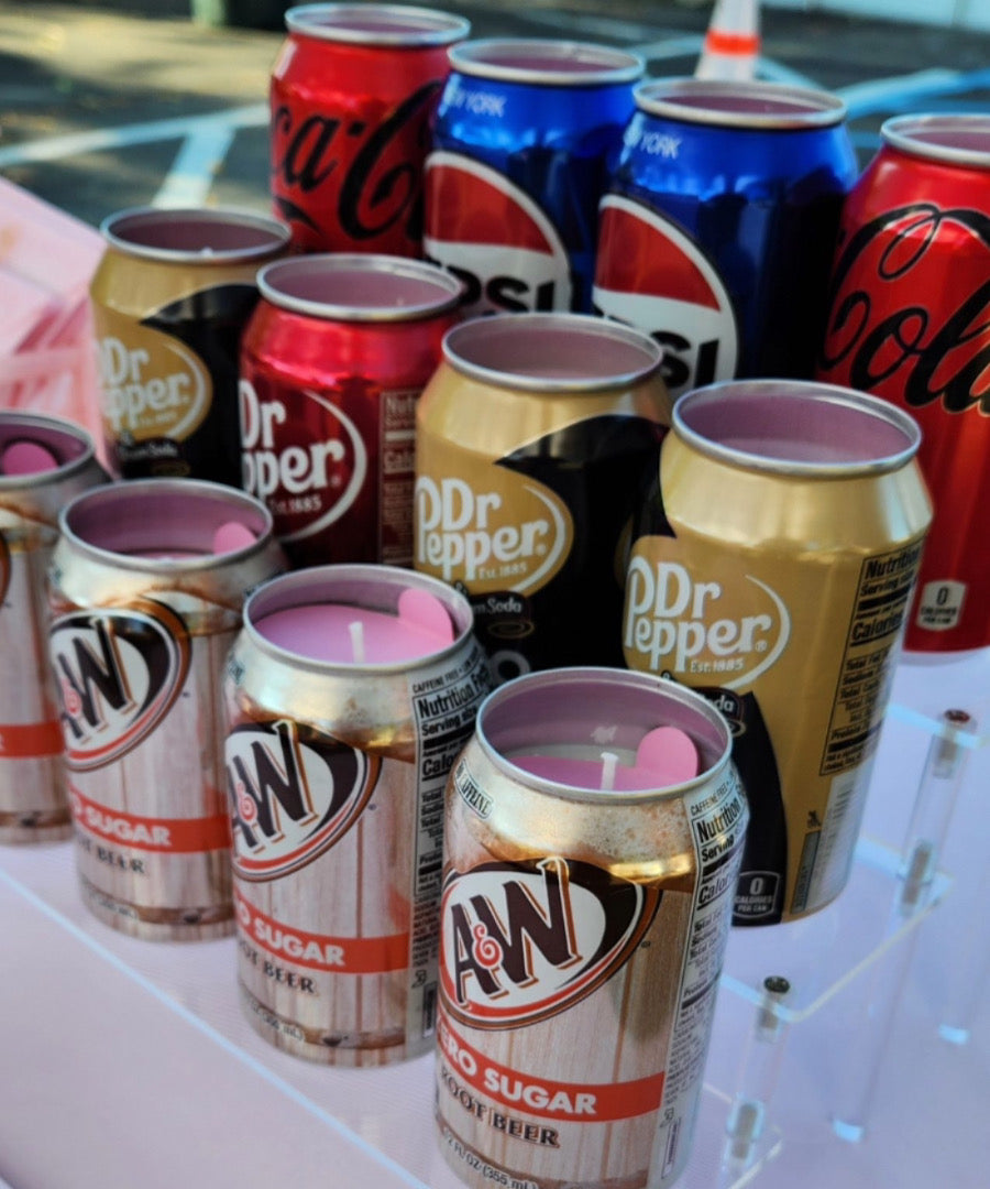 CAN-dles (Upcycled Soda Can Candles)