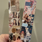 Girlie Pop Stars Glitter Bookmark
