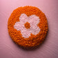 *CUSTOM* Flower Tufted Car Coaster, Mug Rug, Punch Needle Coaster