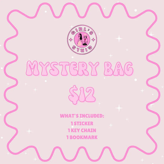 Girlie Mystery Bag (Includes Sticker, Bookmark and Keychain)