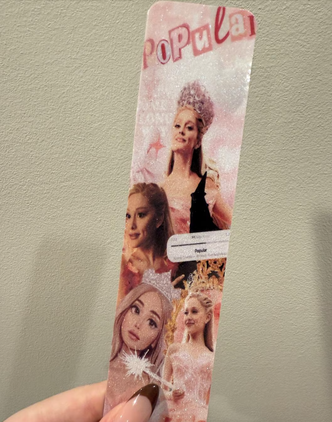 Wicked - Laminated Glitter Bookmarks - Bookish Gift Idea for Book Lovers and Readers - Broadway Lover Gift Idea