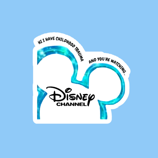 Childhood Trauma 2000s Nostalgia Sticker