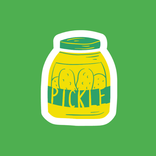 Pickle Jar Sticker