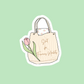 Farmers Market Tote Sticker