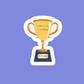 I Cry A Lot Trophy Sticker