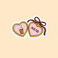 In My Iced Coffee Era Heart Locket Sticker